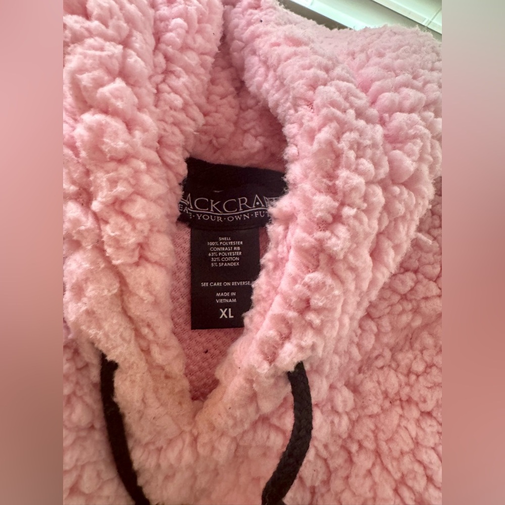 Pink fluffy Sweatshirt / Hoodie - Picture 5 of 7